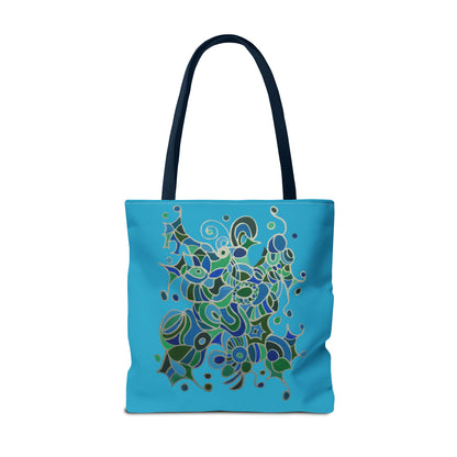 Tote Bag  - No.146 A 'Bird of Paradise' -  By Irish Artist Fiona de Lacy