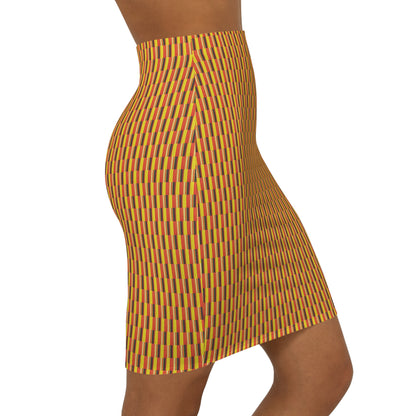 Women's Mini Skirt - No. 130 - Sunrise