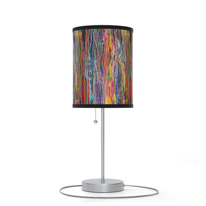 Lamp on a Stand, US|CA plug - No. 236 - 'Ocean'