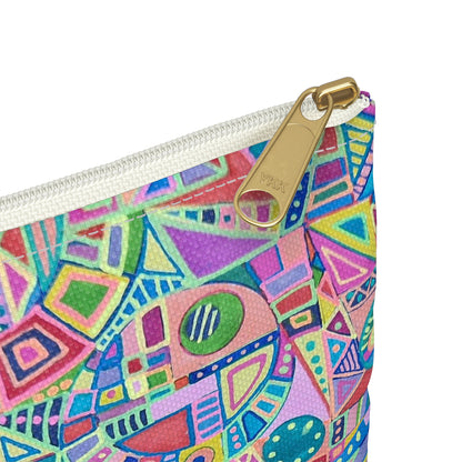 Make Up Bag - No. 258 - Teddy Bear Abstract