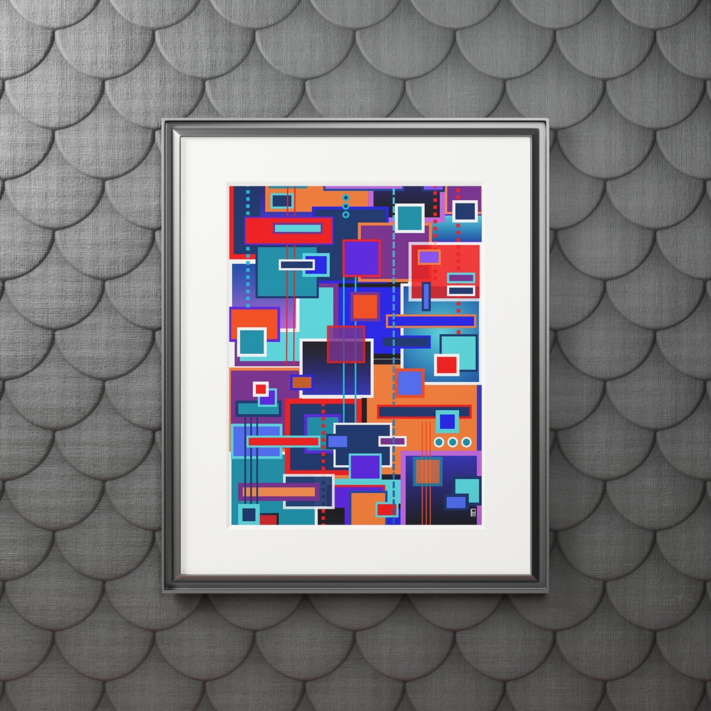 Fine Art Print (Cardboard Frame) - No. 233 - Squared 1