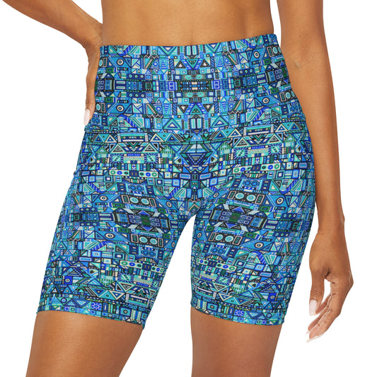 High Waisted Yoga Shorts - No. 313