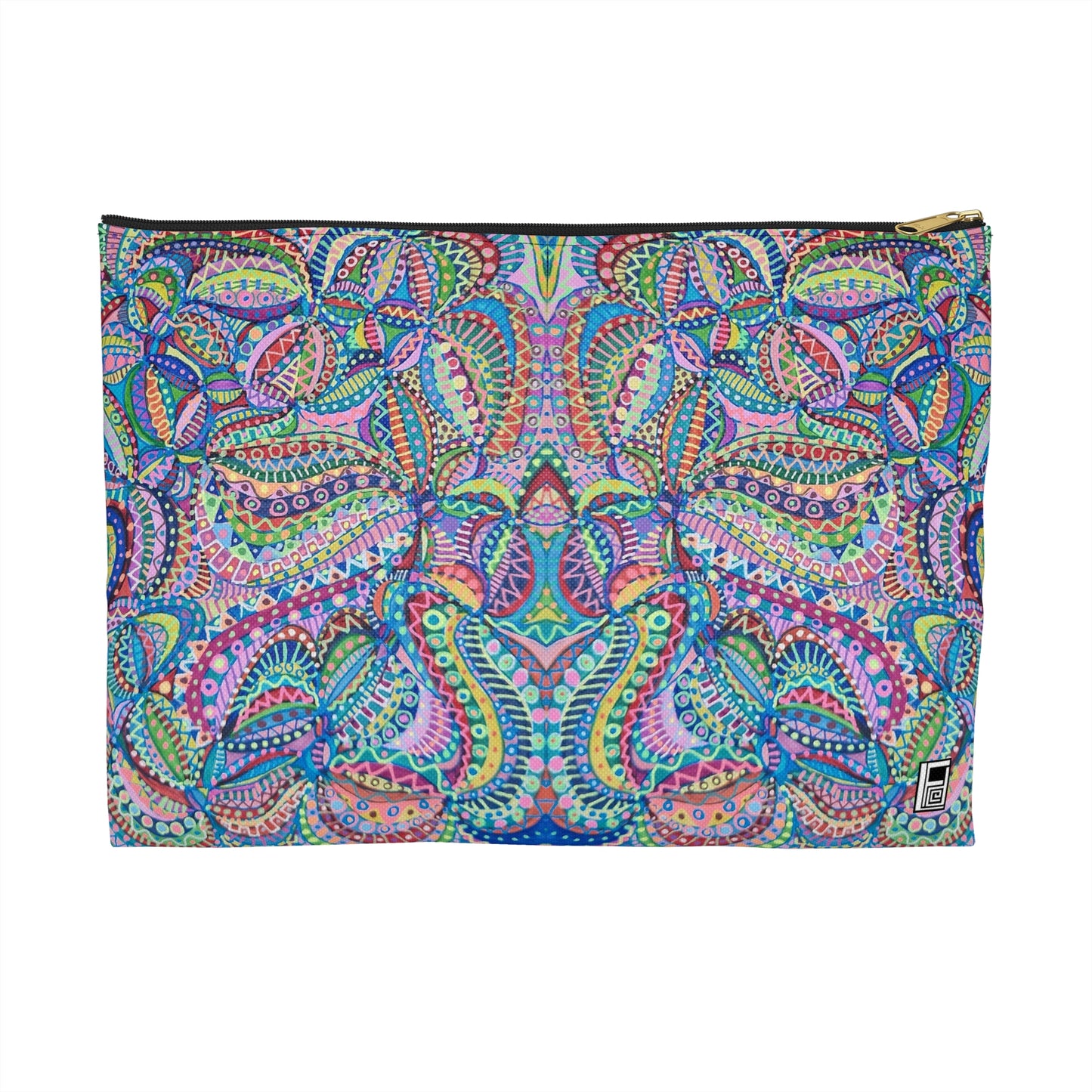 Make Up Bag - No. 255 - Multicolour Abstract