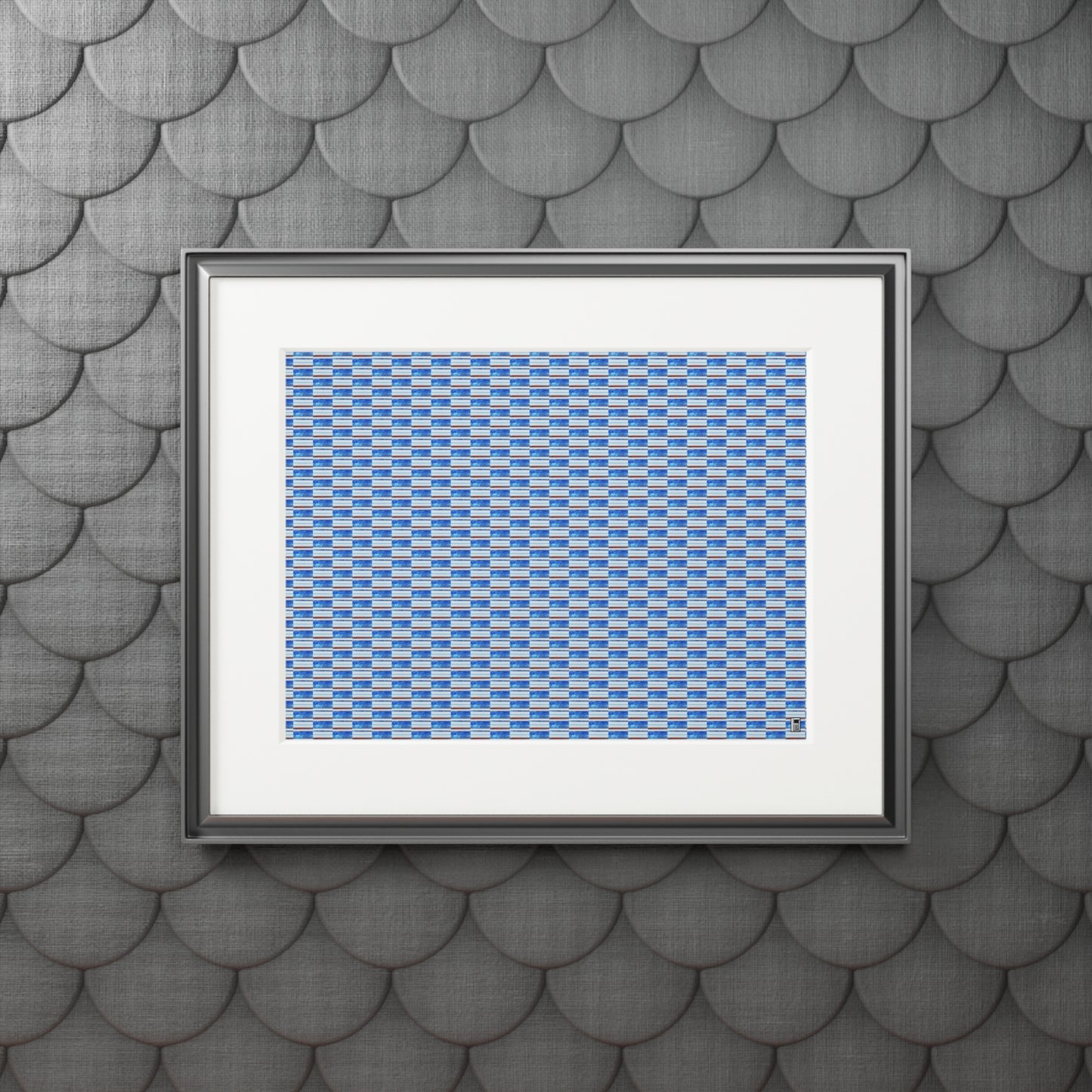 Fine Art Print (Cardboard Frame) - No. 140 - 'Thin Blue Line'