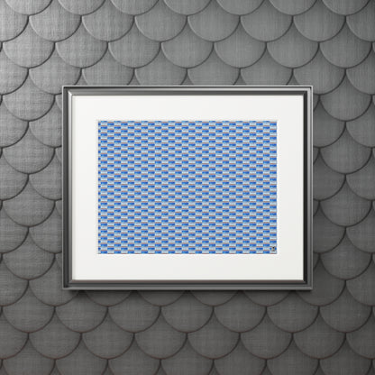 Fine Art Print (Cardboard Frame) - No. 140 - 'Thin Blue Line'