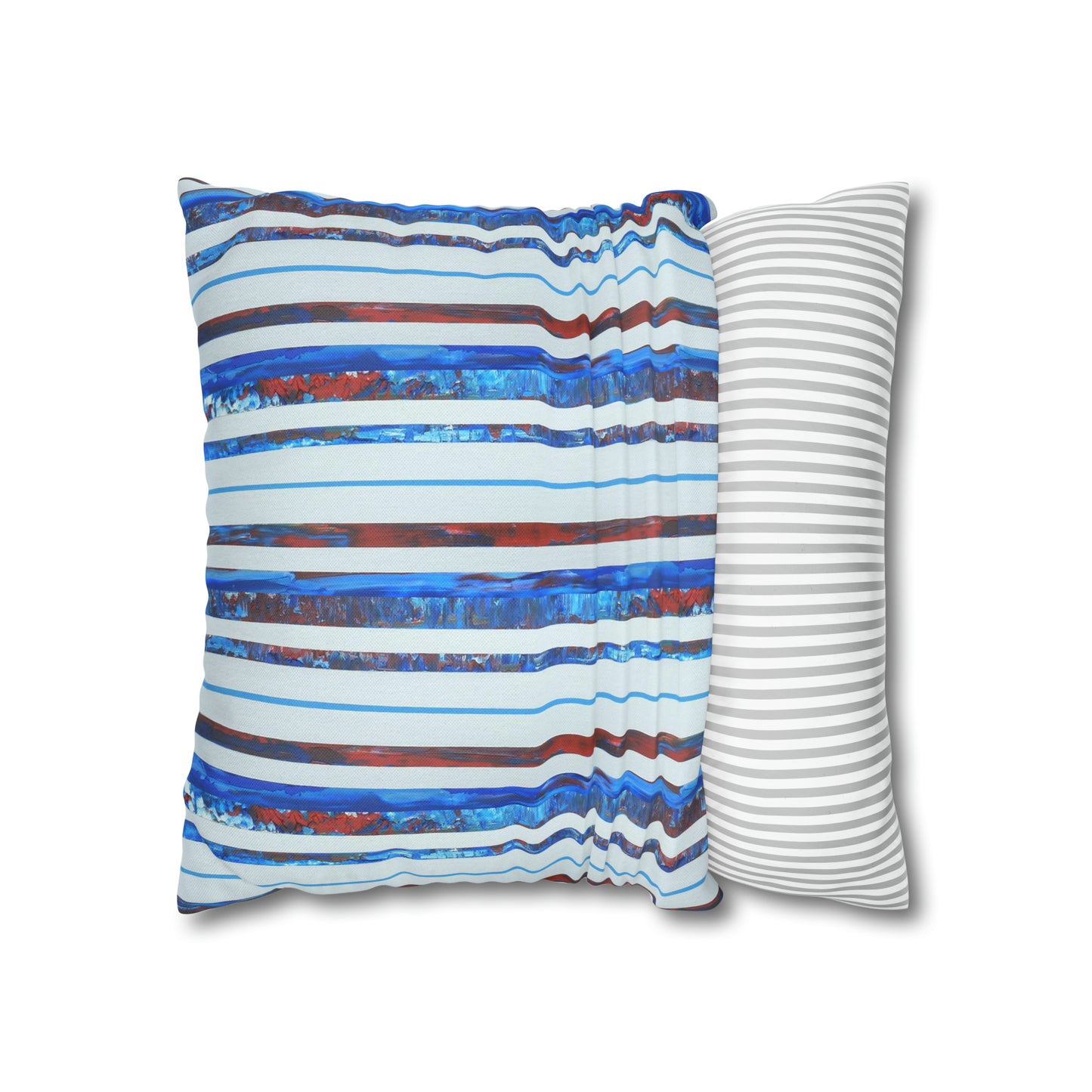 Cushion Pillow Case - No. 140 -  'Thin Blue Line'