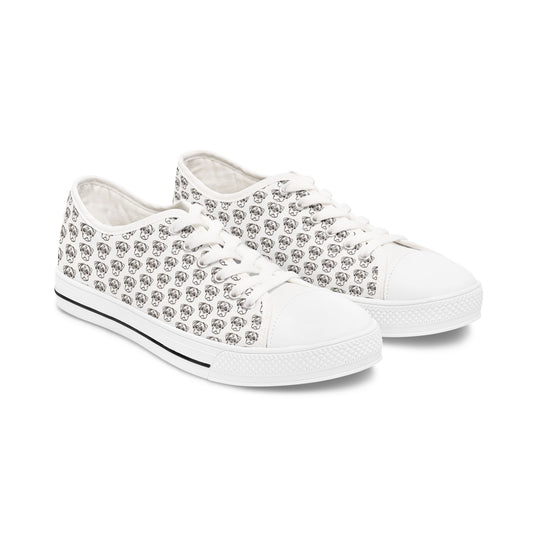Women's Low Top Sneakers - No. PUG WE