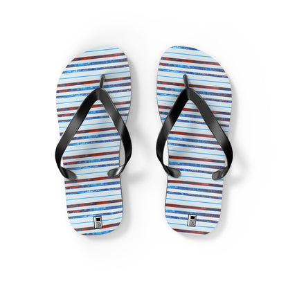 Men's Flip Flops - No. 140 - Thin Blue Line