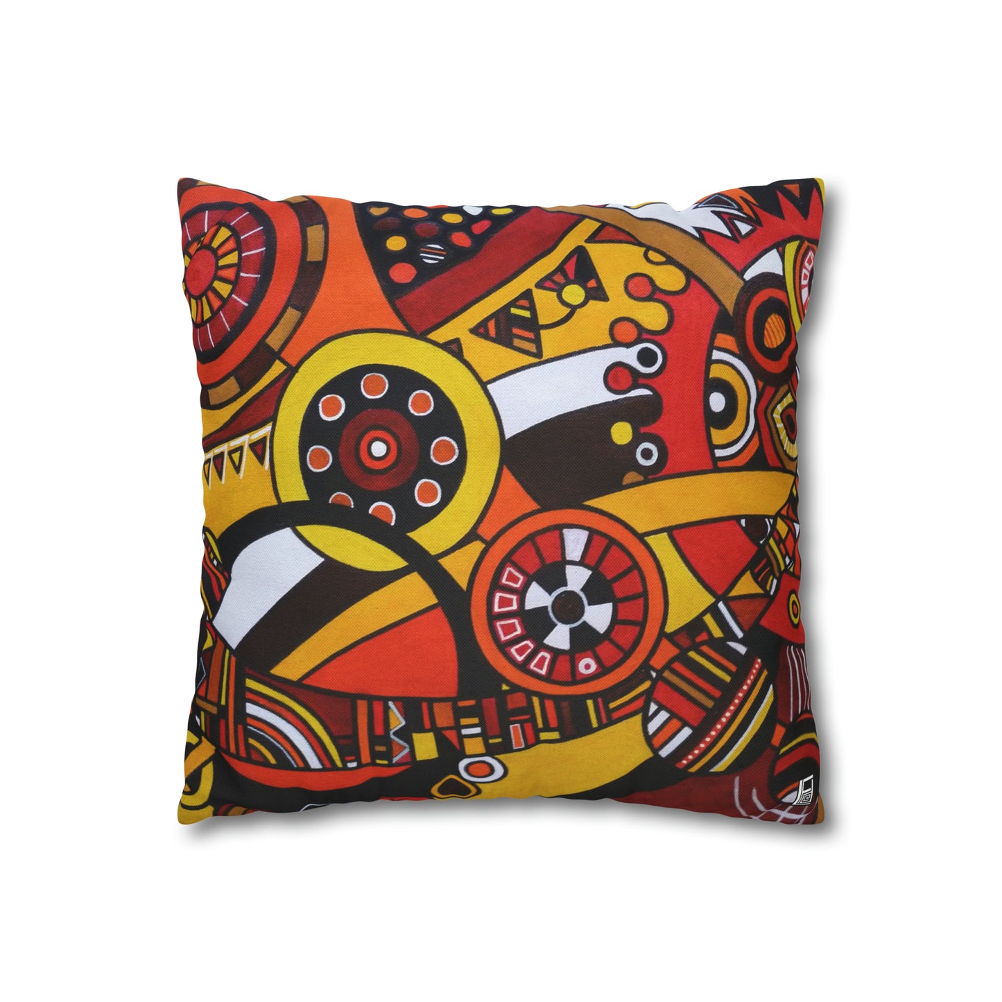 Cushion Pillow Case - No. 222 - 'Clockworks'