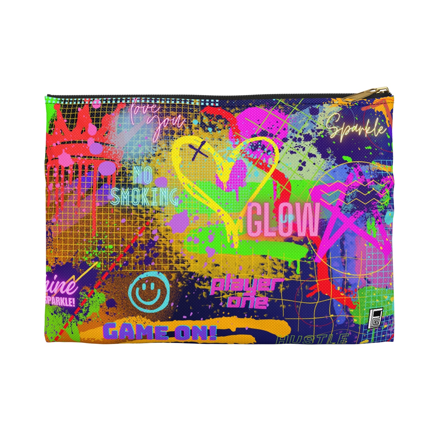 Make Up Bag - No. 232 - Glow Graffiti