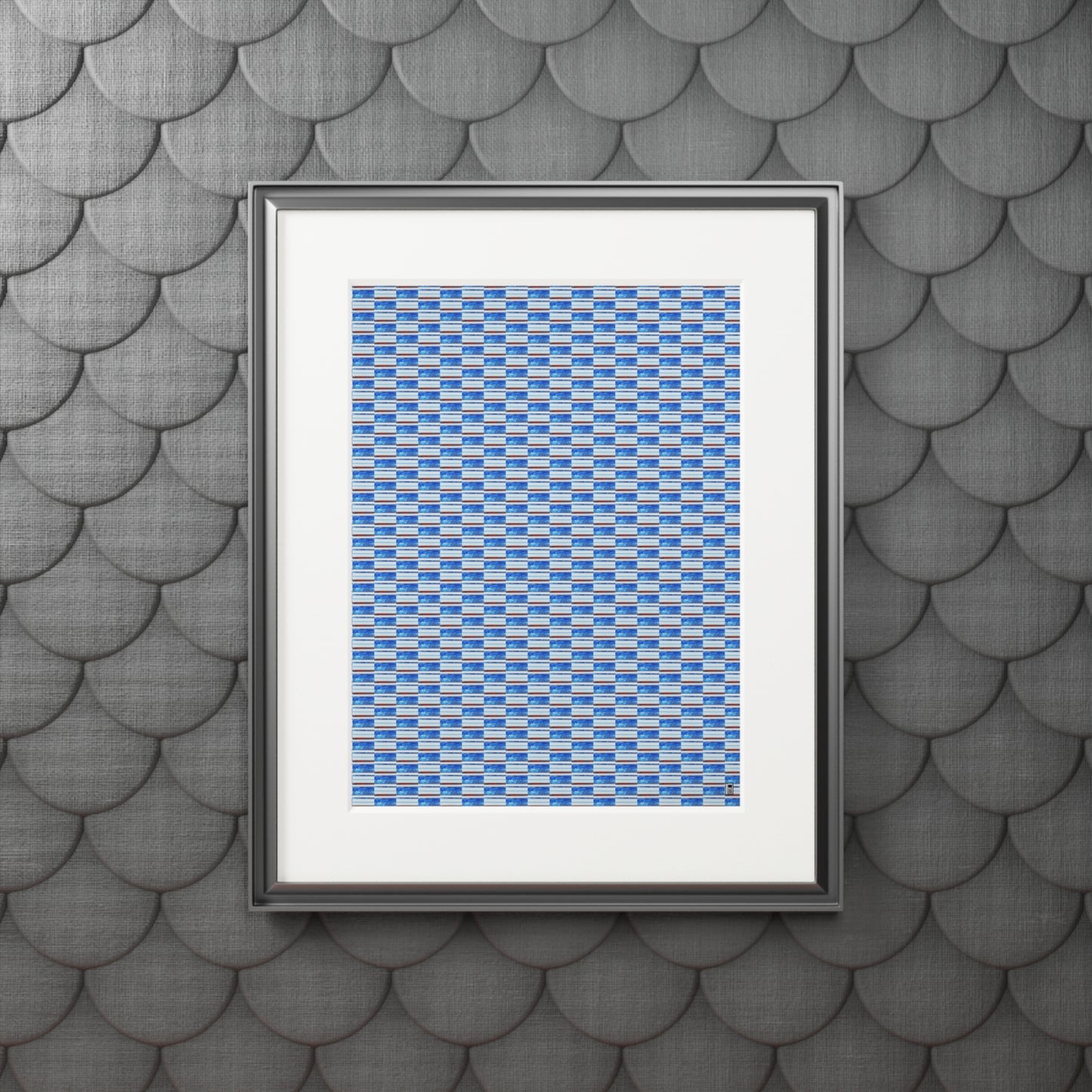 Fine Art Print (Cardboard Frame) - No. 140 - 'Thin Blue Line'