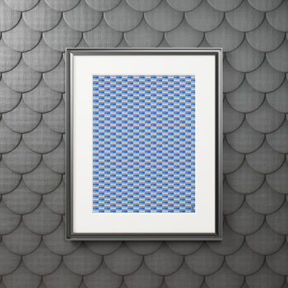 Fine Art Print (Cardboard Frame) - No. 140 - 'Thin Blue Line'