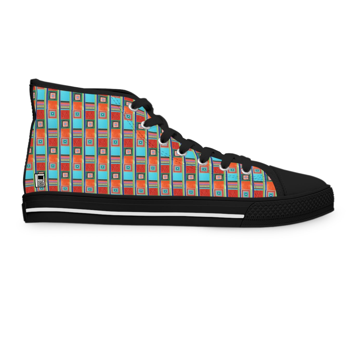 Women's High Top Sneakers - No. 133 - Dyslexic