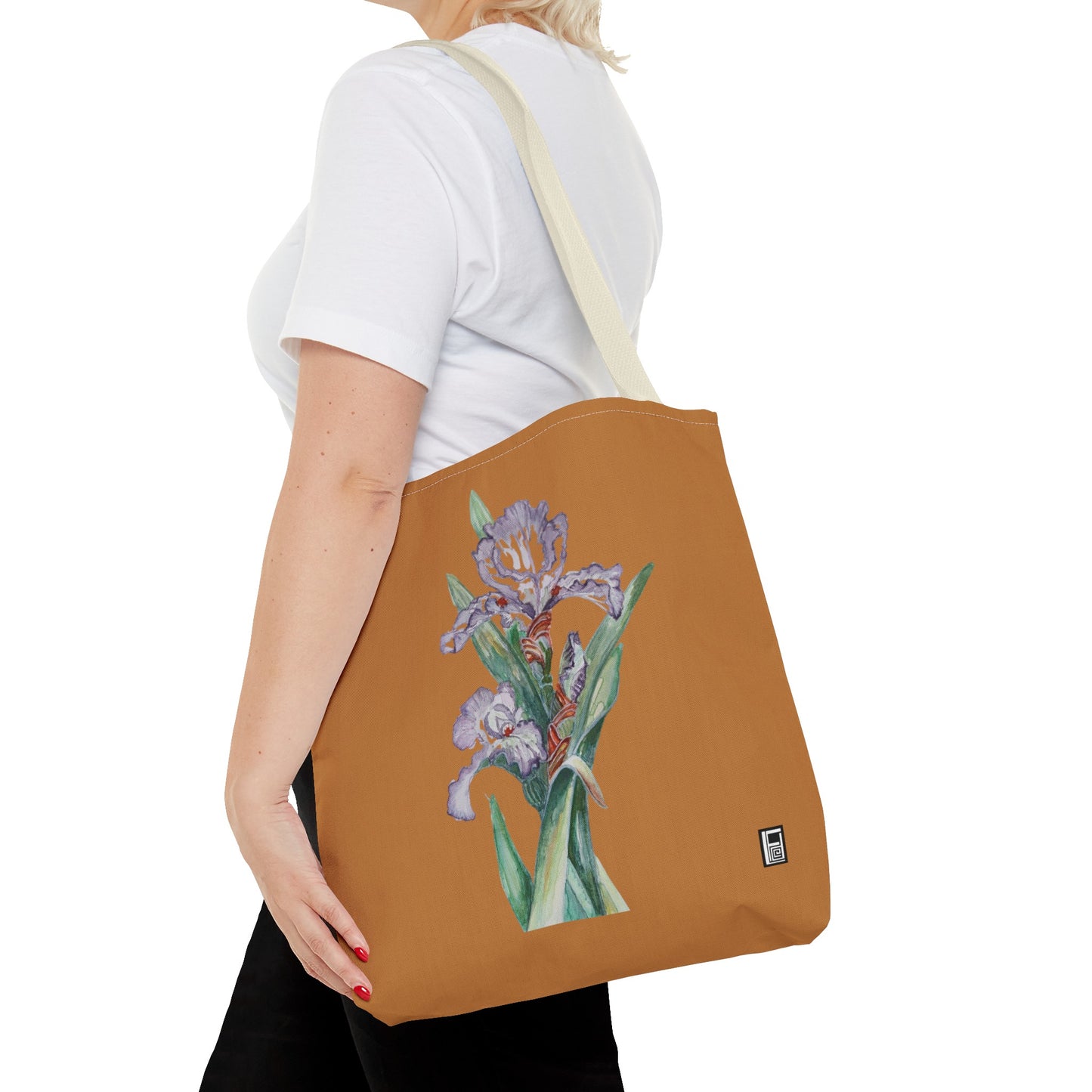 Tote Bag  - No. 272 B - Purple Orchid