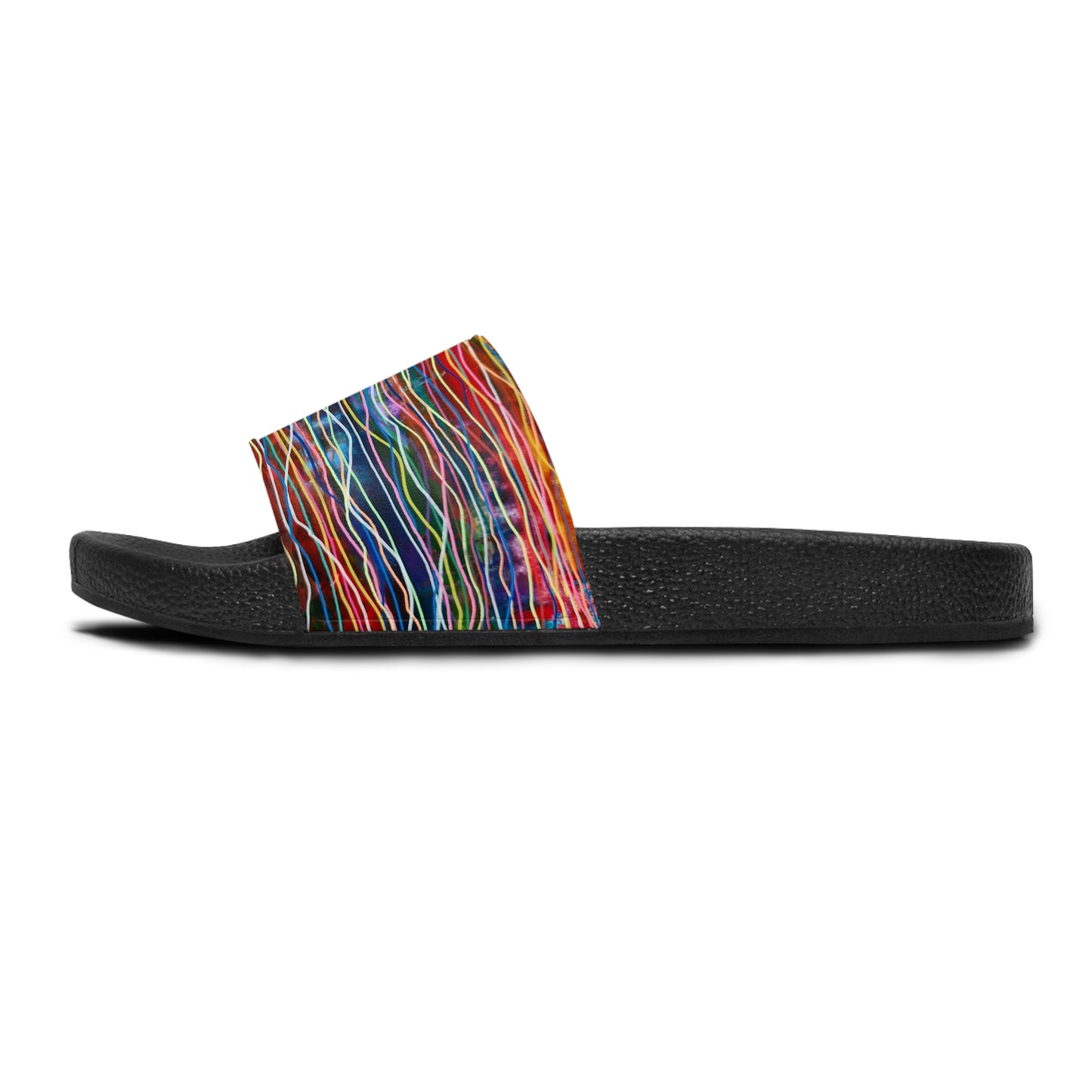 Women's Slide Sandals - No. 236 - Ocean - Multicoloured  - By Irish Artist Fiona de Lacy