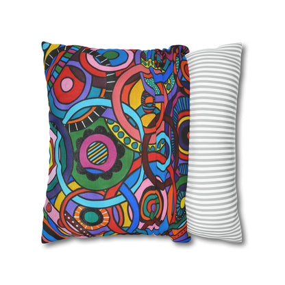 Cushion Pillow Case - No. 221 A - 'Interlinked'