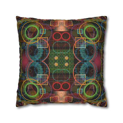 Cushion Pillow Case - No. 299 A - Multicolour Abstract