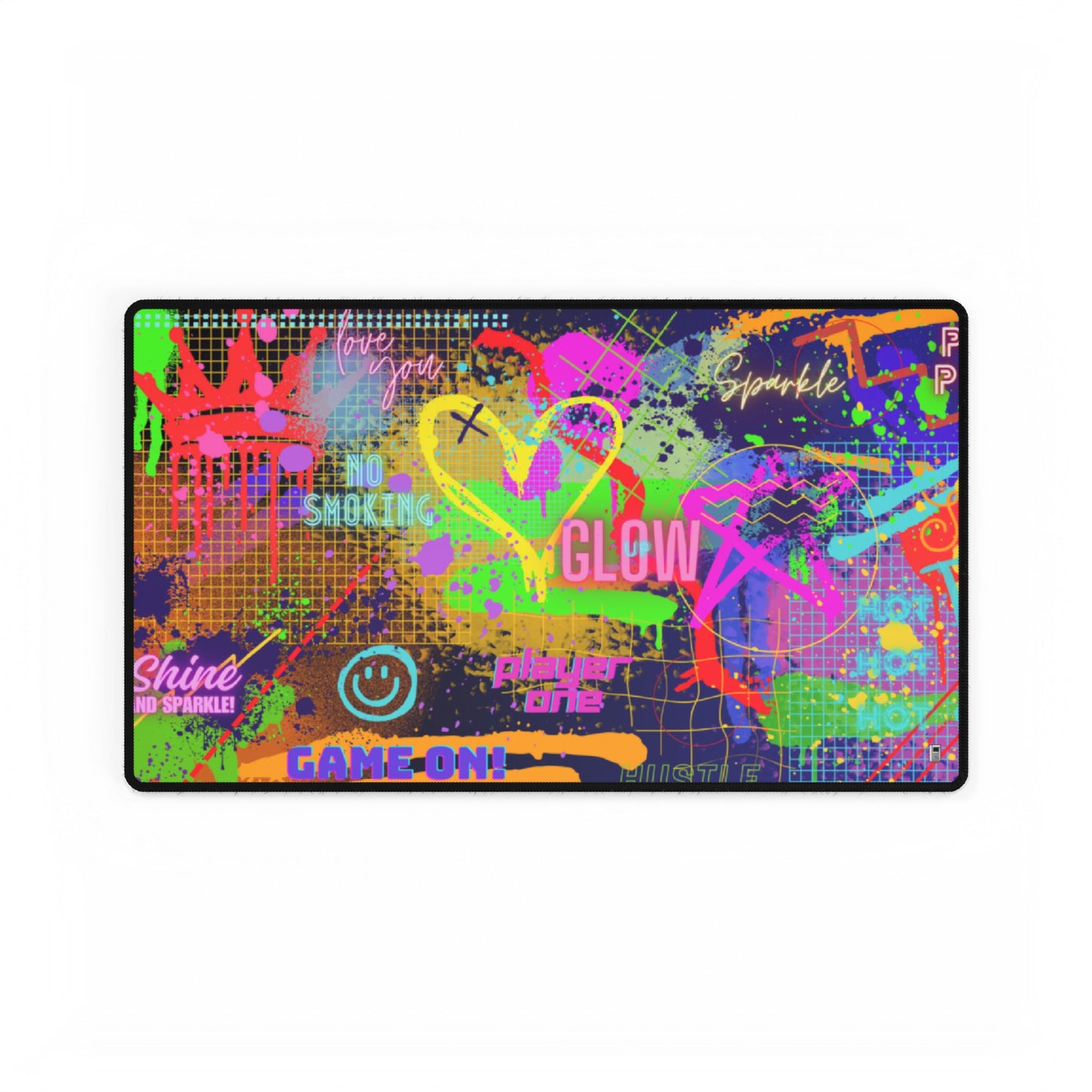 Large, Medium & Small Desk / Mouse Mat - No. 232 - 'Glow'