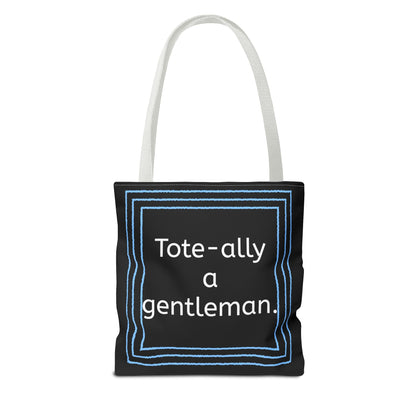 Tote Bag - No. X3 - Tote-ally a gentleman