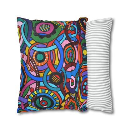 Cushion Pillow Case - No. 221 - 'Interlinked'