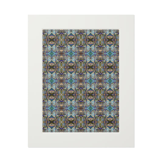 Fine Art Print (Cardboard Frame) - No. 219 - Crossroads Pattern