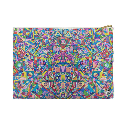 Make Up Bag - No. 254 - Multicoloured Abstract