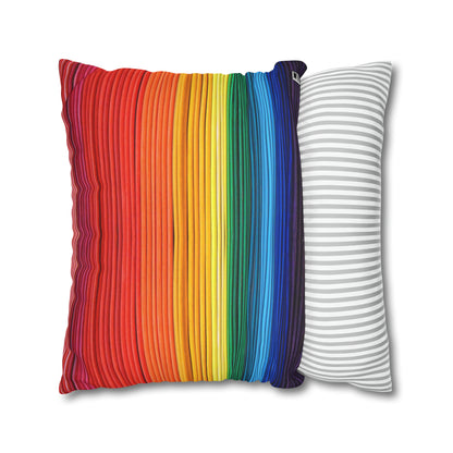 Cushion Pillow Case - No. 305 - Rainbow 'Pride'