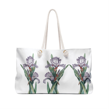 Weekender  / Beach / Overnight Bag - No. 272 - Purple Orchid