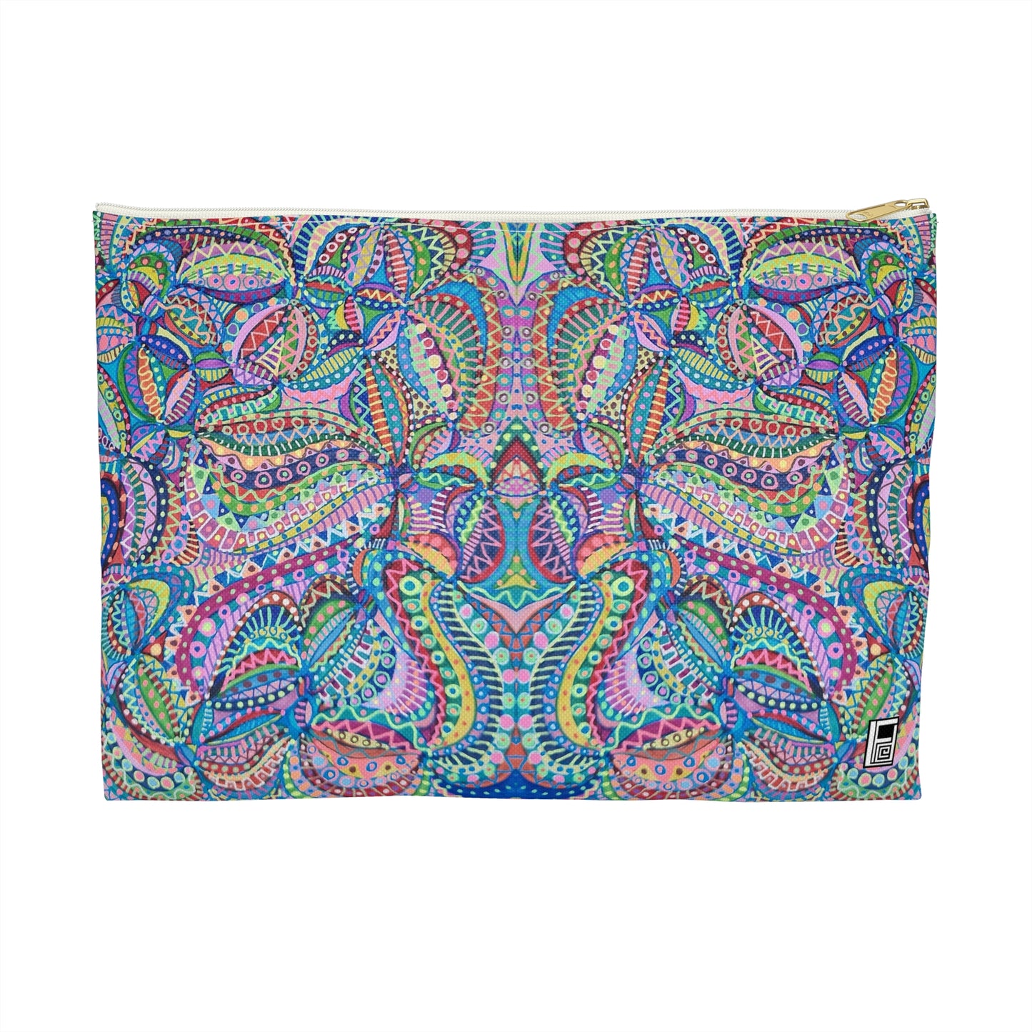 Make Up Bag - No. 255 - Multicolour Abstract