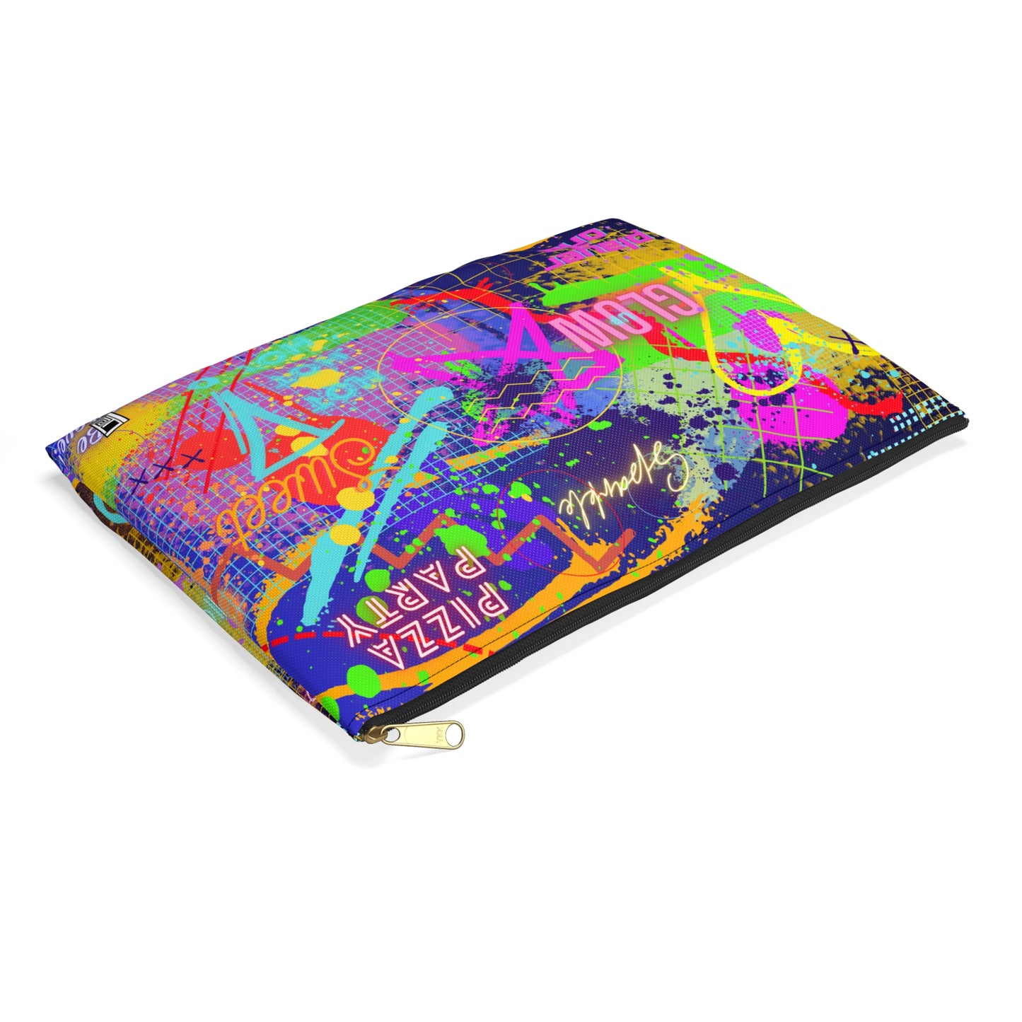 Make Up Bag - No. 232 - Pizza Party Graffiti