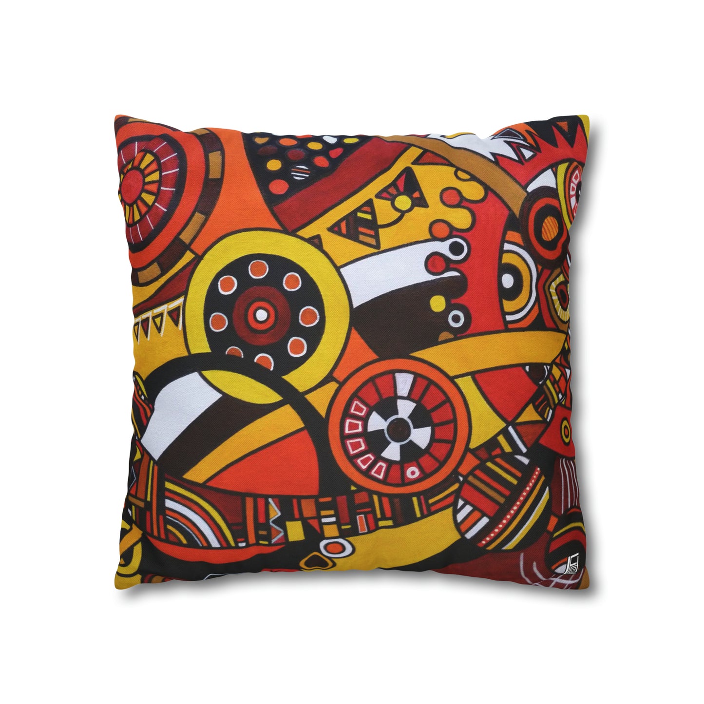 Cushion Pillow Case - No. 222 - 'Clockworks'