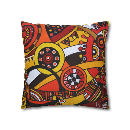 Cushion Pillow Case - No. 222 - 'Clockworks'