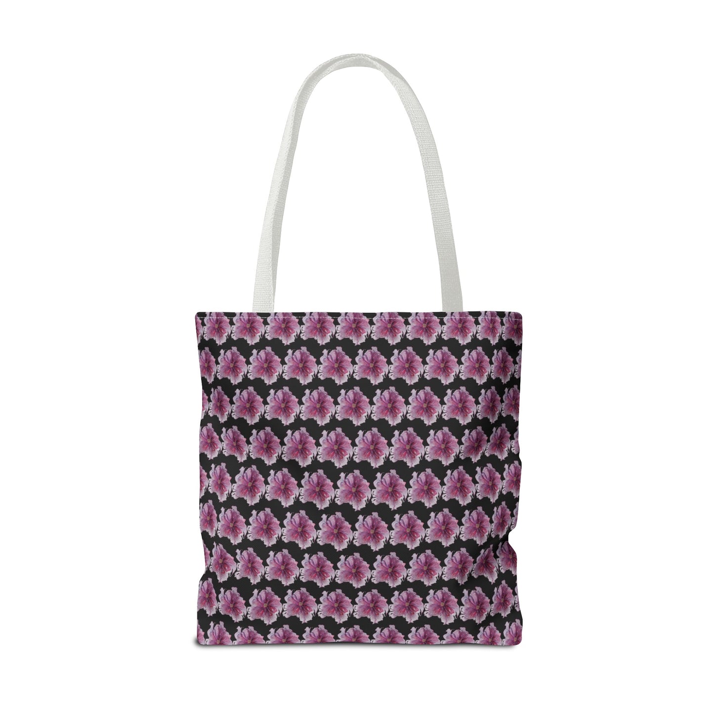 Tote Bag  - No. 269 - Pink & Purple Flower