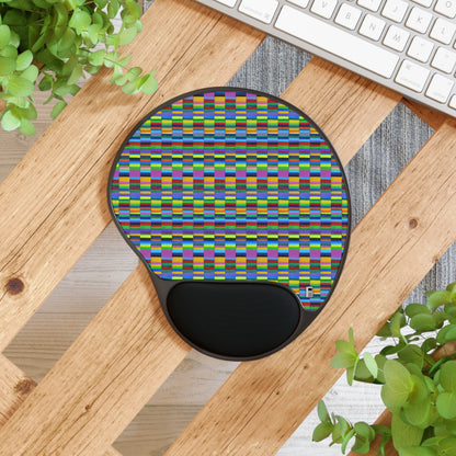 Mouse Pad With Wrist Rest - No. 223 - Patience