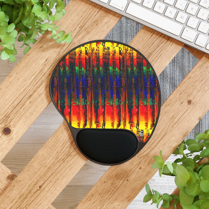 Mouse Pad With Wrist Rest - No. 138