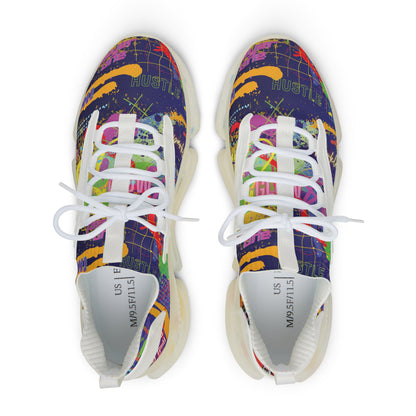 Men's Mesh Sneakers - No. 232 - Graffiti