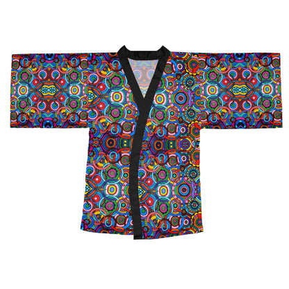 Long Sleeve Kimono Robe - No. 221 - Interlinked