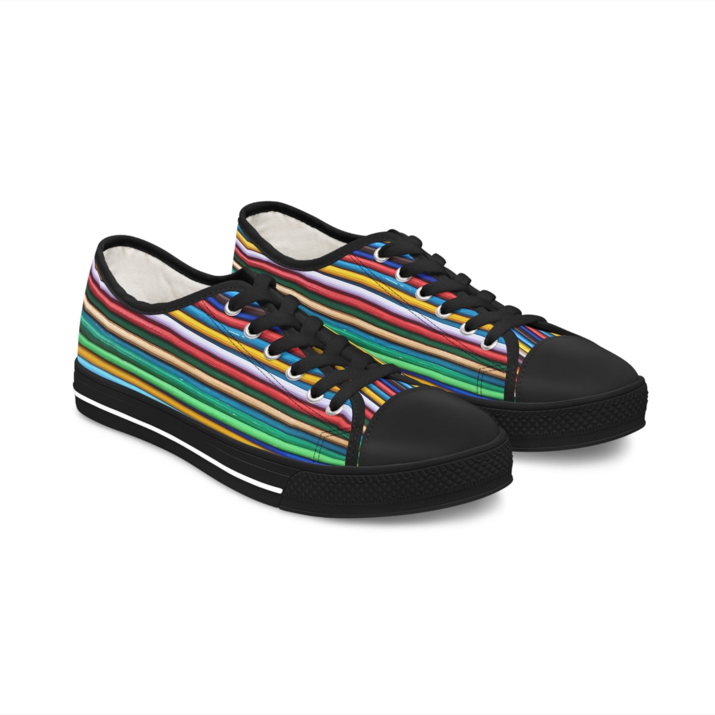 Women's Low Top Sneakers, - No.308 - 'Pathways'