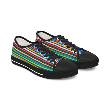 Women's Low Top Sneakers, - No.308 - 'Pathways'