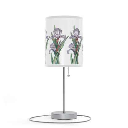 Lamp on a Stand, US|CA plug -  No. 272 - Purple & White Orchid