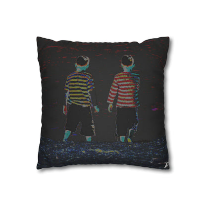 Cushion Pillow Case - No. 206 - 'Two Little Boys'