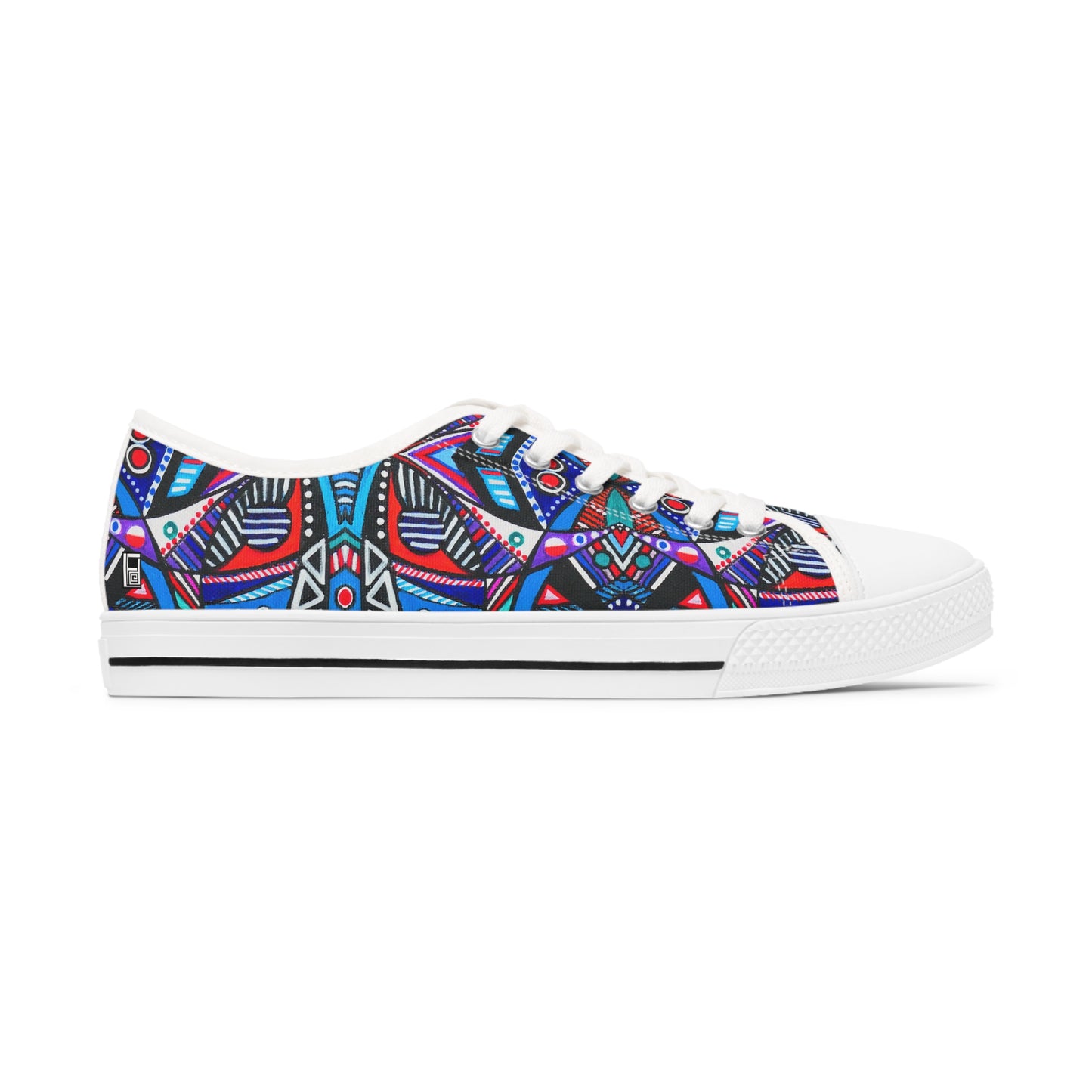 Women's Low Top Sneakers, - No.292 - Abstract