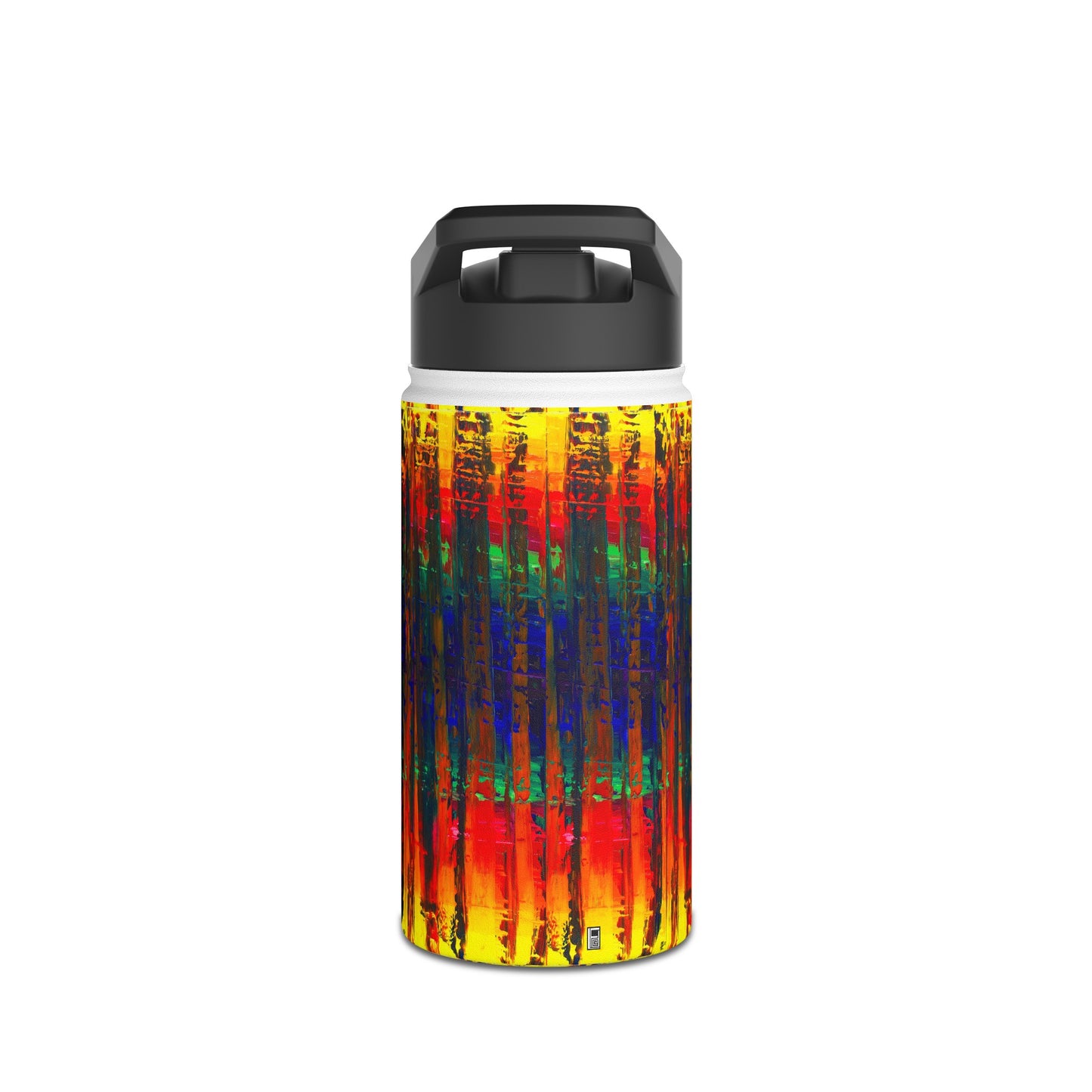 Stainless Steel Water Bottle - No. 138 - Rainbow