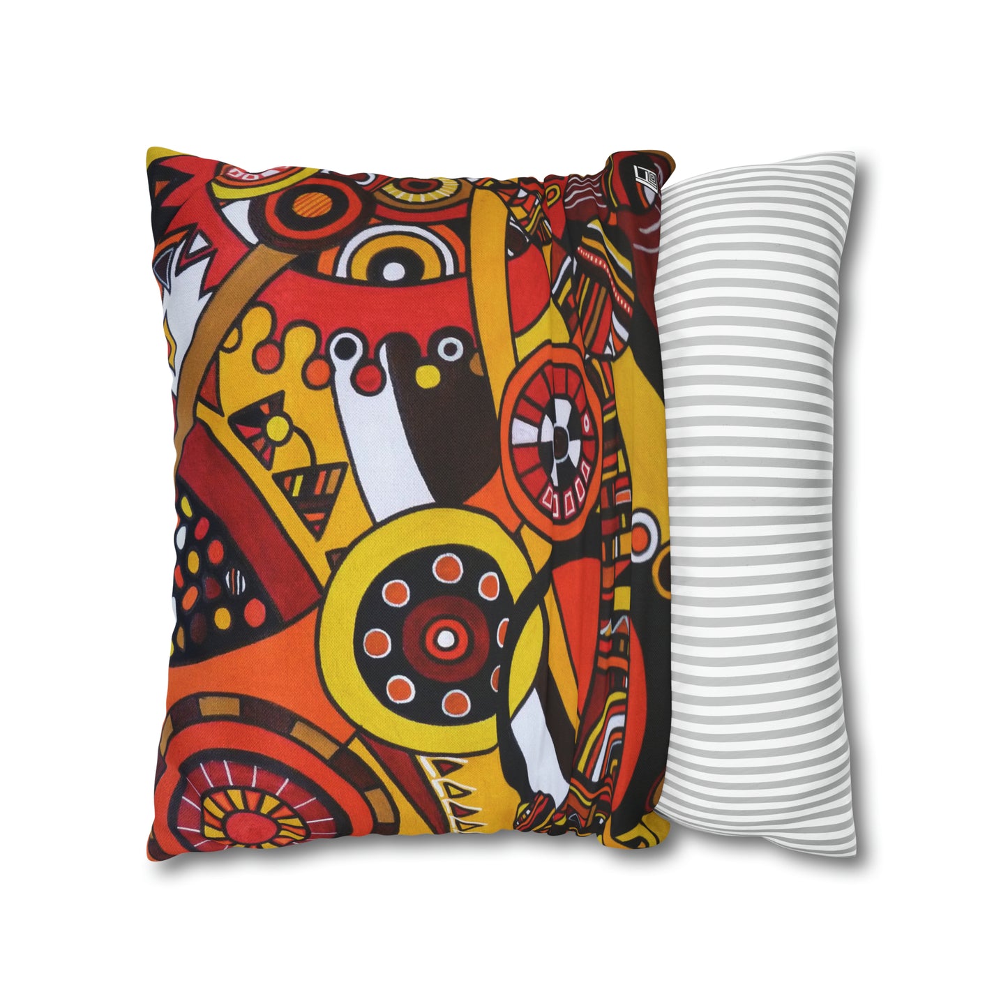 Cushion Pillow Case - No. 222 - 'Clockworks'