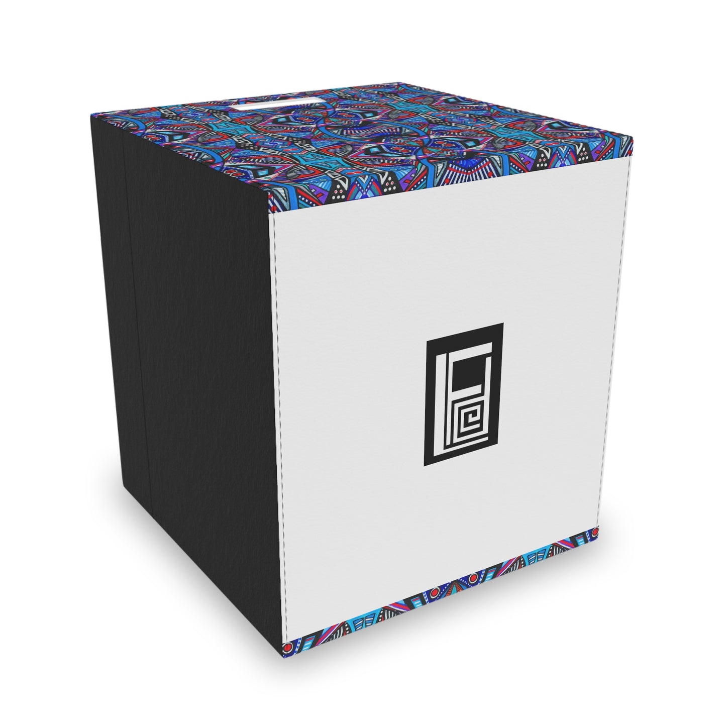 Felt Storage Box - No. 292 - Abstract Pattern