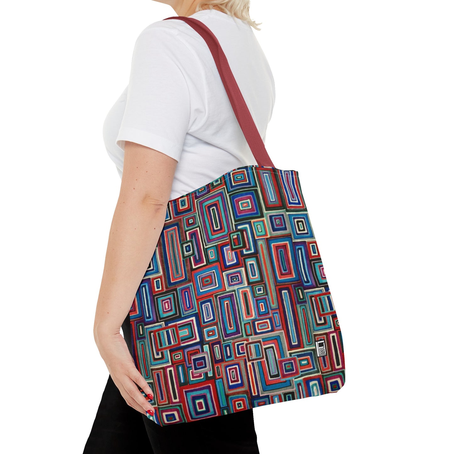 Tote Bag  - No. 311 - Rectangles