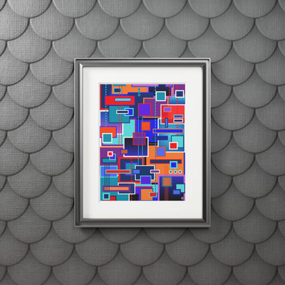 Fine Art Print (Cardboard Frame) - No. 233 - Squared 1