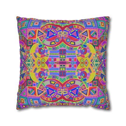 Cushion Pillow Case - No. 260 - Multicoloured Abstract