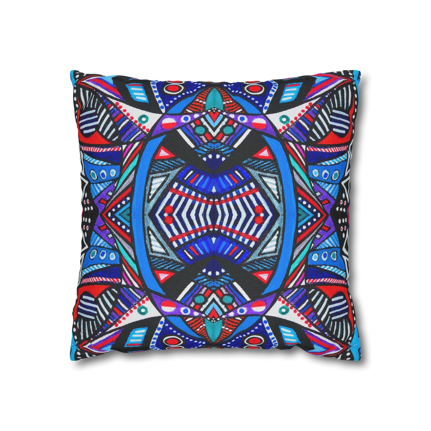 Cushion Pillow Case - No. 292 - Multicoloured Abstract