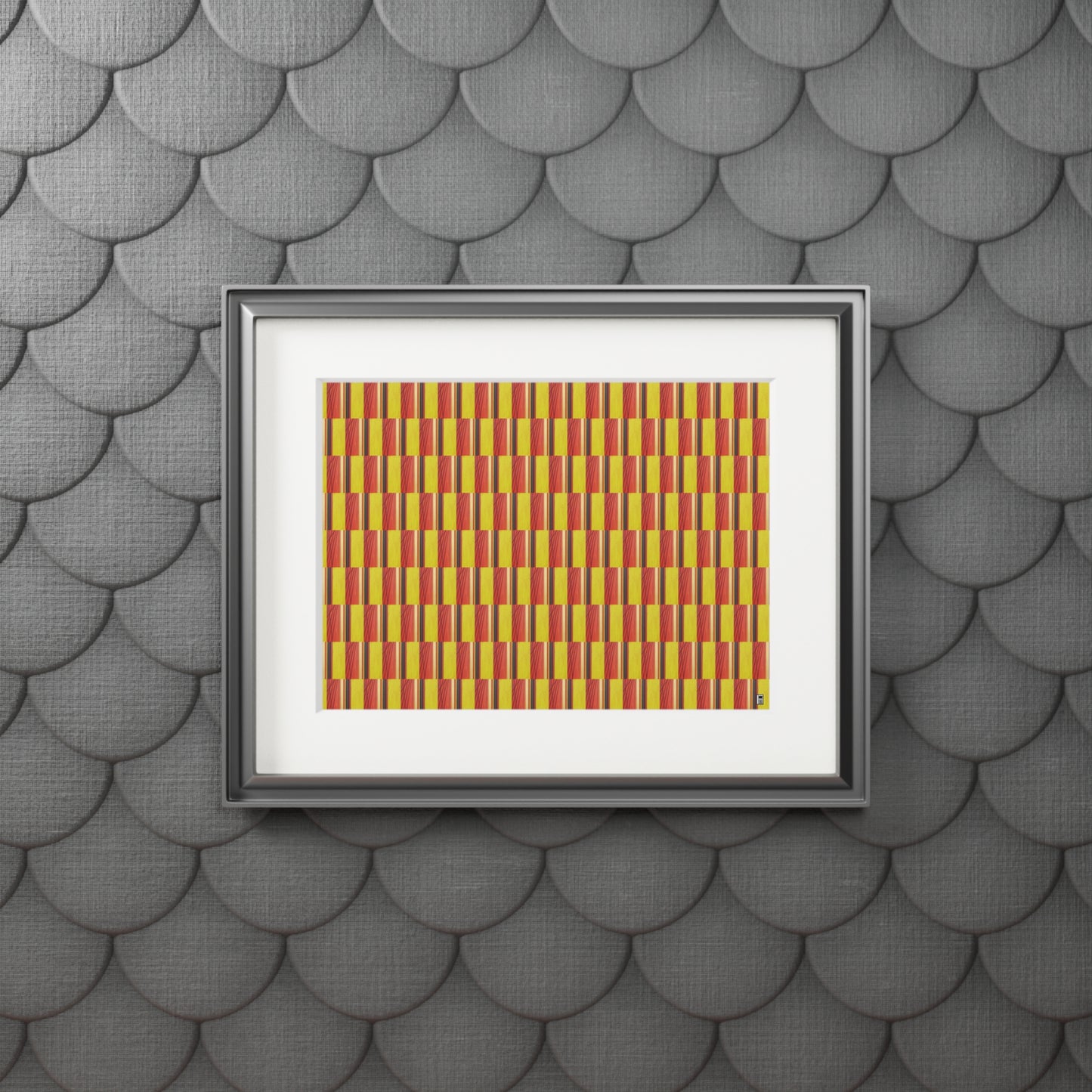 Fine Art Print (Cardboard Frame) - No. 130 - Sunrise Pattern